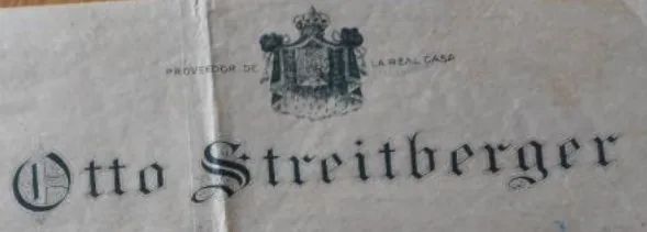 Clic para ampliar fotografía Recorte de documento histórico referente al Dr. Otto Streitberger (2)